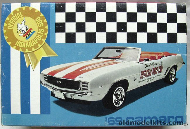 AMT 1/25 1969 Camaro Pace Car Chevrolet Indianapolis 500 Issue, T333-200 plastic model kit